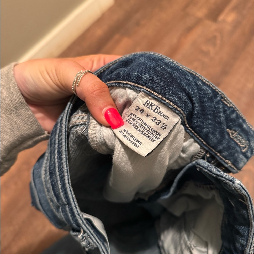 BKE high rise flare jeans. - Picture 4 of 4